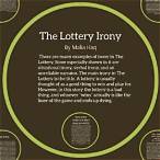 the lottery irony examples